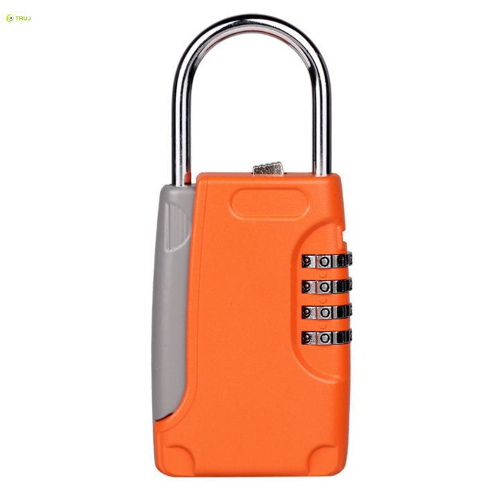 กล่องกุญแจกลางแจ้งสำหรับกุญแจกล่องเซฟล็อคกุญแจแบบแขวนรีเซ็ตได้สำหรับกุญแจบ้านนายหน้าโรงรถสำรอง