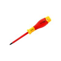 โปรโมชัน ไขควงแฉกกันไฟ PUMPKIN PRO 0-60 มม. 2.5 นิ้ว INSULATED PHILLIPS SCREWDRIVER PUMPKIN PRO 0-60MM 2.5" ไขควง เครื่องมือช่าง ราคาถูก เก็บเงินปลายทางได้