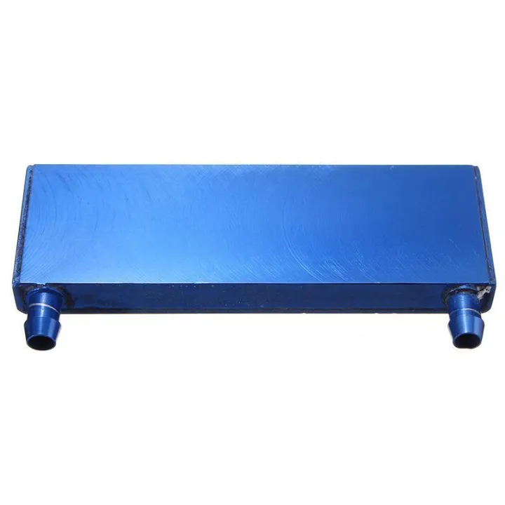 122X41X12Mm Aluminium Water Cooling Block Heatsink Block Liquid Cooler