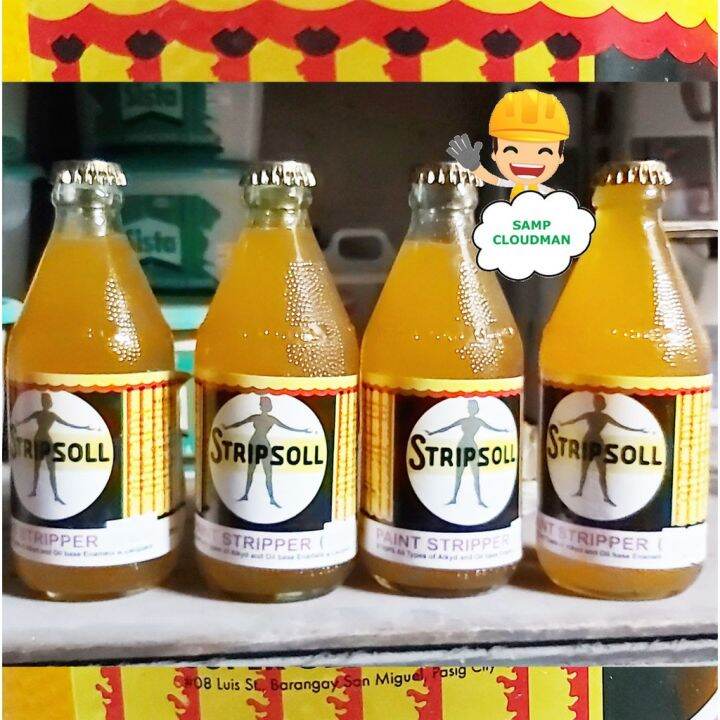 Stripsoll Paint StripperRemover 350cc Bottle Stripsol Per Bottle☃