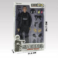 A16 Scale Forces กองทัพทหารเกมต่อสู้ของเล่น SWAT ตำรวจ12นิ้วทหาร Action Figure ของเล่นเด็ก GiftM