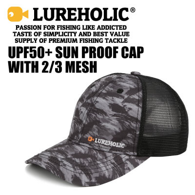 [hot]Lureholic UPF50+ Sun Prection Lure Fishing Cap Man Woman Hat Summer Winter Baseball Cap