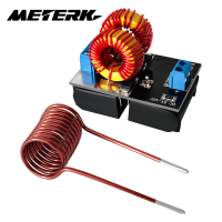 Meterk แผงเครื่องทำความร้อน Induction ZVS แรงดันไฟฟ้าอินพุต DC5-12.0V 120W ตัวขับพลังงานแบบฟลายแบ็คขนาดใหญ่หม้อหุงข้าวและคอล์ยจุดระเบิดแบบ DIY