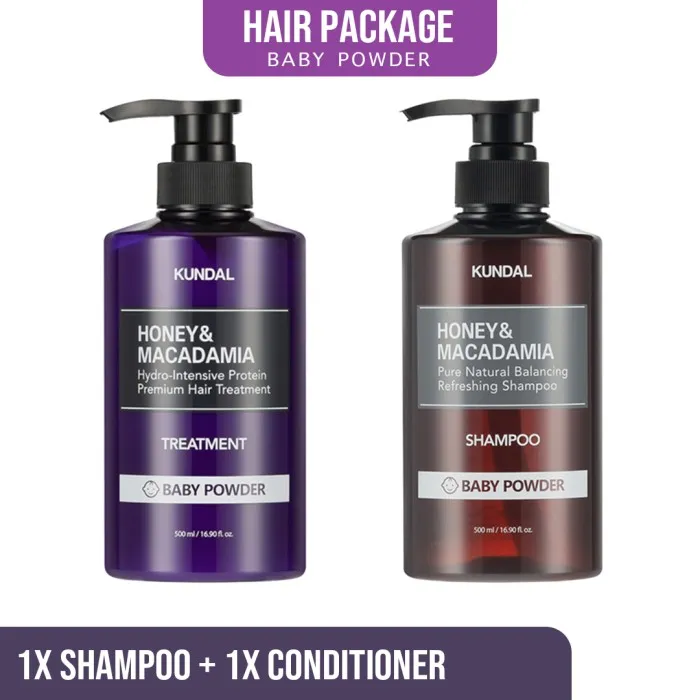 Kundal Baby Powder Shampoo & Treatment Package Lazada Indonesia