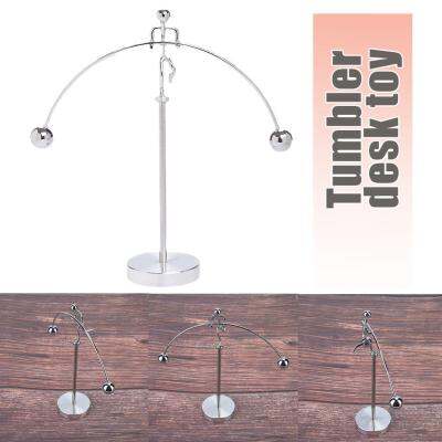 Newton Pendulum Cradle Balance Men Iron Ball Crafts Home Metal Tumbler Decor Decoration Desk Toy Accessories I8N4