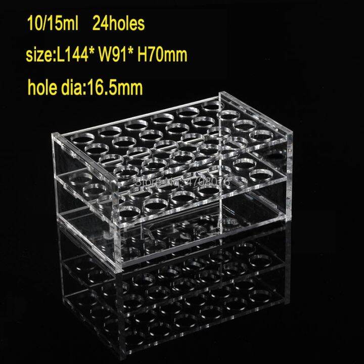 yf-holes-x-dia-16-5mm-plastic-lab-test-tube-holder-transparent-rack-shelf-centrifugal-for-lab-supplies