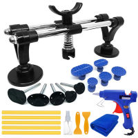 【cw】New Auto Body Repair Tool Kit Car Dent Puller with Double Pole Bridge Dent Puller Glue Puller Tabs for Automotive Dent Removal 【hot】