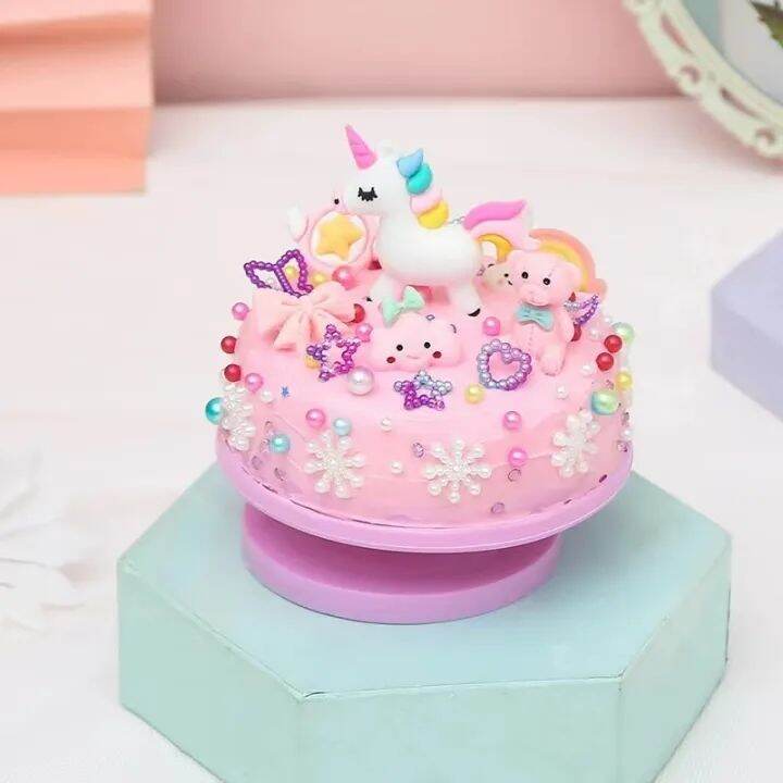 วิปครีมปลอม-กล่องดนตรีcake-music-box-diy-เค้ก-กล่องดนตรี-ของเล่น-เสริมพัฒนาการ-ของขวัญ-วันเกิด