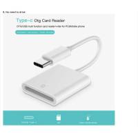 USB 3.1 Type C Card Reader USB-C to SD SDXC OTG Memory Card Reader Adapter For Mac Pro Phone Tablet