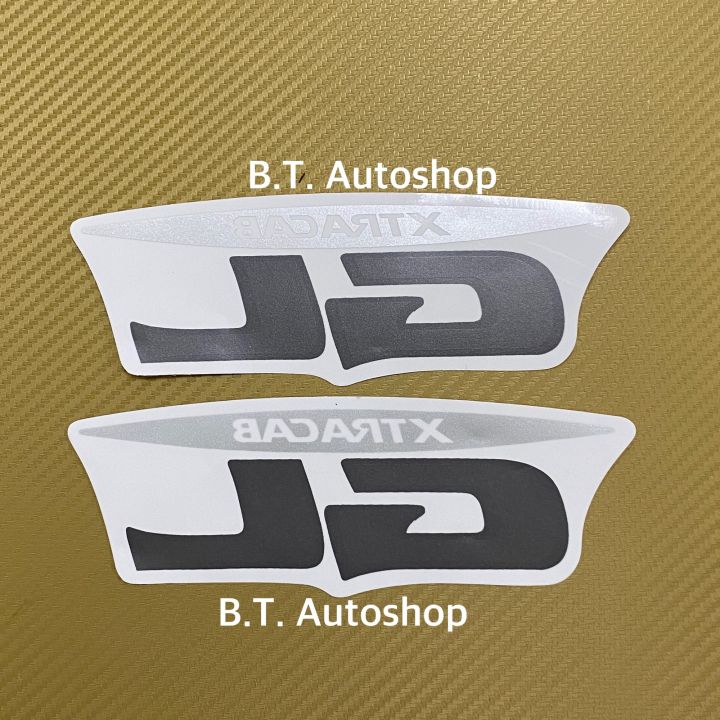 สติ๊กเกอร์-xtra-cab-gl-ติดกระจก-toyota-ไมตี้-ราคาต่อชุด-มี-2-ชิ้น