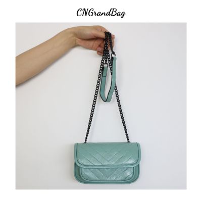 Fashion Leather Ladies Quited Crossody Bag Women Mini Flap Chain Purse Leather Shoulder Phone Bag