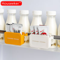 Houseeker กล่องเก็บเครื่องปรุงรสตู้เย็นแบบติดผนัง,ชั้นวางกระเป๋าใส่ซอสสินค้าในครัวกล่องเก็บของขนาดเล็ก