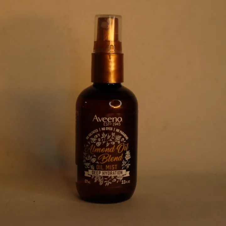 Aveeno Almond Oil Blend Oil Mist Deep Hydration 3.3 ml Lazada PH