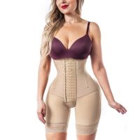 AB4B Reductoras Y Modeladoras Mujer Woman Shapewear Shorts High Waisted Waist Trainer Body Shaper Slimming Corset Tummy Skims