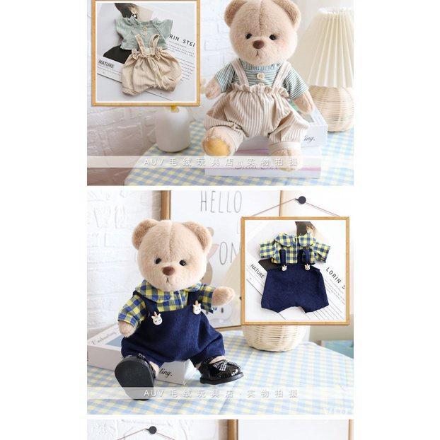 ขายดี-ชุดเสื้อผ้าตุ๊กตาหมี-lena-bear-ลําลอง-ขนาดกลาง-30-ซม-แบบเปลี่ยน-สําหรับเด็ก