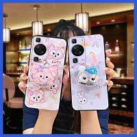 Back Cover Waterproof Phone Case For Huawei P60/P60 Pro cartoon Cover Shockproof protective Soft Case Cute Original TPU