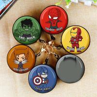 The Avengers Small Wallet Disney Captain America Anime Cute Mini Wallet Women Coin Purse Childrens Gifts Money Bag Purse