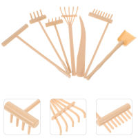 Leetshop 1 ชุดเซนการ์เด้น Rake Sandbox Garden Rake Meditation Zen Garden Accessories