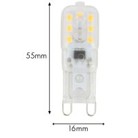 40 x G9 5W LED Dimmable Capsule Bulb Replace Light AC220-240V, Warm White