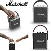 มาร์แชลลำโพงสะดวกMarshall Stockwell II Portable Bluetooth Speaker Speaker The Speaker Black IPX4Wate (ลำโพงบลูทูธ , ลำโพงสำหรับใช้ในบ้าน, ลำโพงขนาดเล็ก)