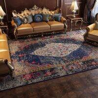 [A Warm] MoroccoEthnic PersianCarpet ForRoom พรมปูพื้นห้องนอน MatNon Slip Home DecorArea Rugs