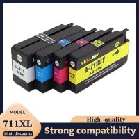 ที่รองรับตลับหมึก Vilaxh สำหรับ Hp711 711xl ตลับหมึกสำหรับ Hp 711 Desigjet T120 T520 T120 24/ T120 610/ T520 24/ T520