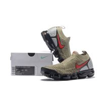 Air VaporMax FK MOC 2 Run Running Shoes Light Brown Red Men sneakers