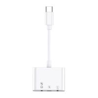 【Ready】 Suitable for Huawei sound card live broadcast adapter OPPO/ vivo/Xiaomi typec headphone charging adapter