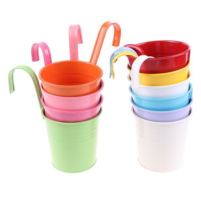 [Like Activities]1 Pc Garden Pots Wall Hanging Bucket For Galaxypots Hanging IronContainers