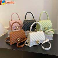 KENHE สีอาวุโส กระเป๋าถือแบบถือ หรูหราสุดหรู การออกแบบออกแบบ กระเป๋า Crossbody แฟชั่นสำหรับผู้หญิง ความจุน้อย กระเป๋าแบบสะพายไหล่ สำหรับผู้หญิง