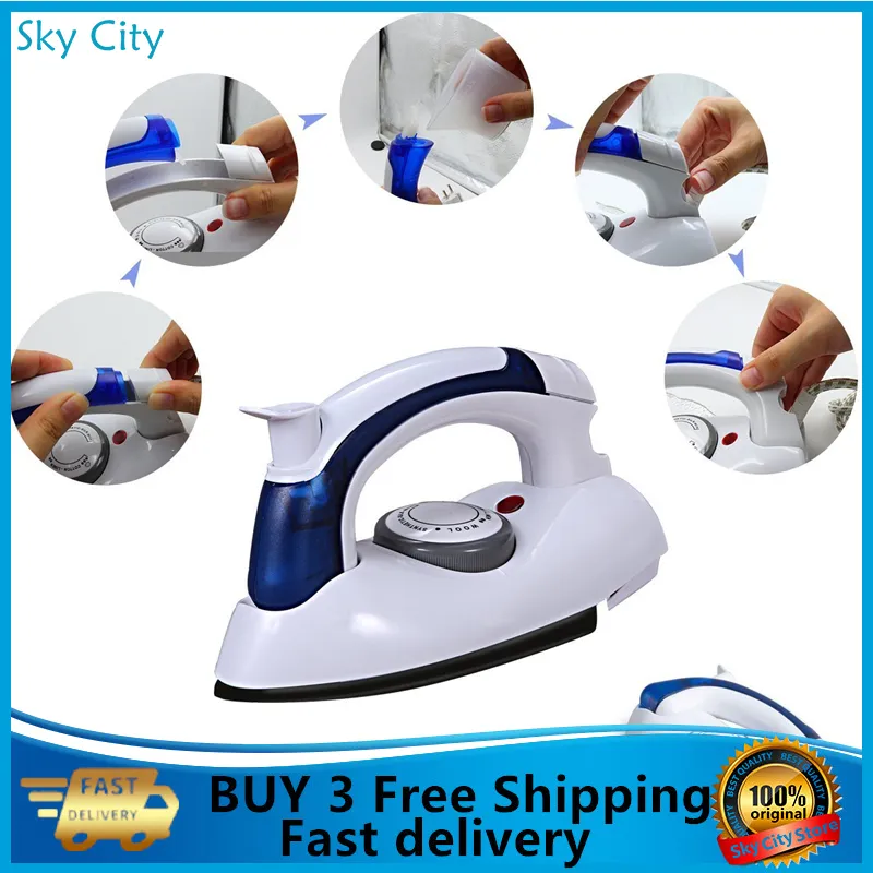 20CC Mini Portable Foldable Electric Steam Iron for Clothes 3 Gears  Flatiron Travel - AliExpress