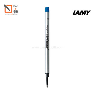 LAMY M63 Rollerball Pen Refill Broad B 1.4 mm Black, Blue Ink - ไส้ปากกาโรลเลอร์บอล ลามี่ M63 หัว B 1.4 มม. หมึกดำ , น้ำเงิน ของแท้ 100% ไส้ปากกา Lamy , ไส้ปากกา Lamy M63 [Penandgift]
