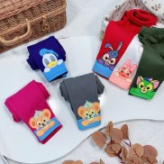 Quần Legging lót lông 2 lớp xịn sò co giãn thoải mái cho bé gái 5-16kg