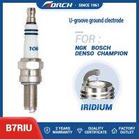 Iridium Candles Torch B7RIU Resistor Spark Plug Compatible with Candle CR7EIX for Raptor 700 Suzuki LTR450 Spark Plugs Wires