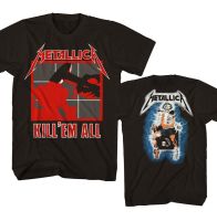 ใหม่ Authentic Metallica Kill Em ทั้งหมดขี่สายฟ้าวงเสื้อ badhabitmerch