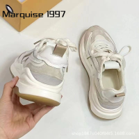 Marquise1997  รองเท้าผ้าใบผญ รองเท้าผ้าใบผู้หญิง รองดท้าผ้าใบ ผญ 2023 NEW FBX2390QI7 37Z230912