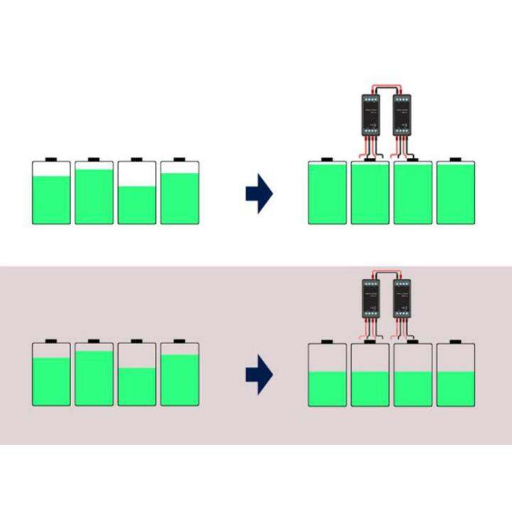 BolehDeals Battery Equalizer Stabilizer Term Support 24V 36V 48V 72V