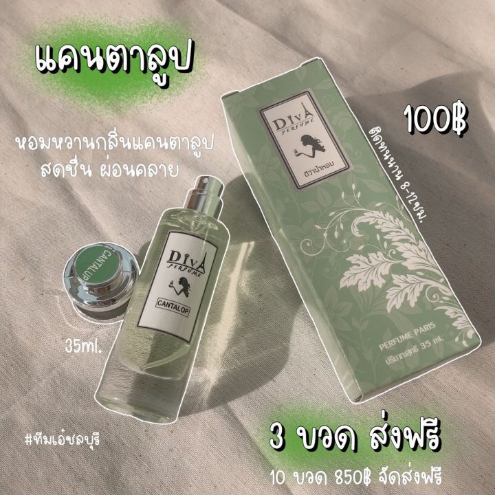 น้ำหอมดีว่า-cantaloop-แคนตาลูป-วีว่า-ราจุยซี-หอมติดทนทั้งวัน-พร้อมส่ง