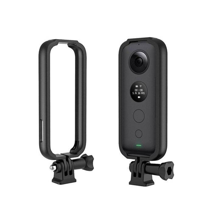 สำหรับ-insta-360-one-x-กรอบกันกระแทกขอบเคสตัวยึดอะแดปเตอร์ขยายไปยัง-gopro-แอ็กชันกีฬาอุปกรณ์เสริมกล้อง