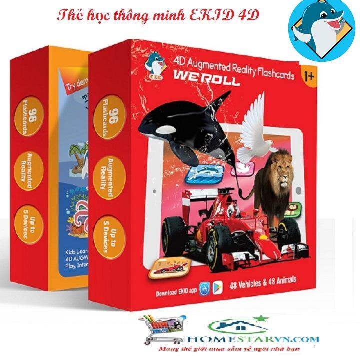 [HCM]Thẻ học thông minh EKID 4D Augmented Reality Flashcards (EKID 4D ...