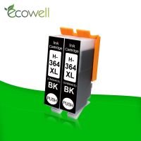 【Booming】 Mongo MALL Ecowell 2สีดำเข้ากันได้364xl เข้ากันได้สำหรับ Deskjet 3070A 3520 3522 5515 6510สำหรับ364 Xl Hp364หมึก