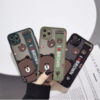 ஐ❣ NOHON phone Case For VIVO Y11 Y15S Y19 Y20 Y50 Y51 Y52S Y53 Y66 Y67 Y70S Y72 Y73S Y85 Y91C Y93 BEAR Back Cover