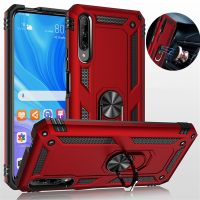 For Huawei Y8S Y9S Y9A Case Shockproof Armor Case for Huawei P Smart 2019 2020 Honor 9X Pro Stand Holder Car Ring Phone Cover