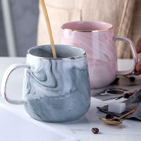 Creative European Phnom Penh Milk Coffee Mugs Marble Pattern Breakfast Water Mug Office Home Drinkware Tea Cup Lovers Gifts