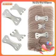 NUNU 10 20 50 100pcs 2 Styles Multi Tools Elastic Bandage Buckle Metal