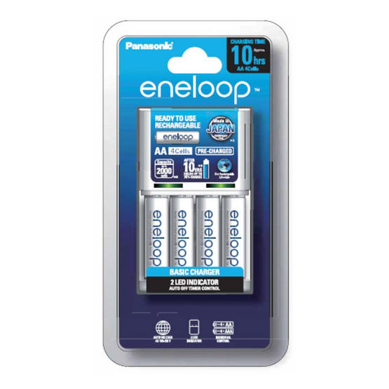 ชุดชาร์จ-panasonic-eneloop-basic-พร้อมถ่านชาร์จ-aa-4-ก้อน