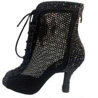 hot【DT】 Practice New Latin Tango Shoes Indoor Heel Ballroom