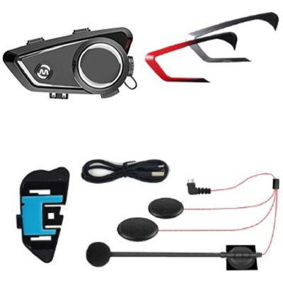 Motorcycle Riding Helmet Bluetooth Headset Hard Label Built-in Intercom and Music Sharing Function Apply to Half Helmet