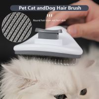 Cat Brush Pet Comb Self Cleaning Slicker Brush Remove Hair Grooming Brush Pet Dematting Comb Beauty Slicker Dog Comb Cepillo