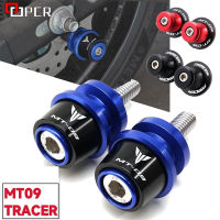 รถจักรยานยนต์6MM CNC Swingarm Spools ขาตั้งสกรู Slider สำหรับ Yamaha TRACER 900 700 GT 900GT MT09 MT 09 2014-2021